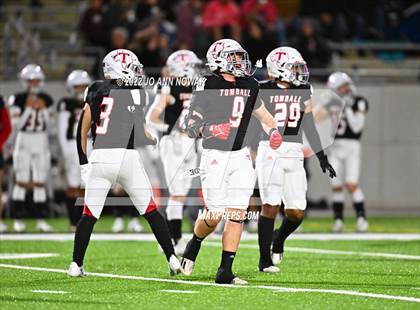 Thumbnail 1 in Cypress Woods @ Tomball (UIL 6A Bi-District Playoff) photogallery.