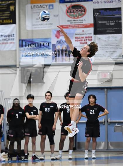 Thumbnail 2 in Village Christian @ Quartz Hill ( CIF SS Div. 6 Semi Final) photogallery.