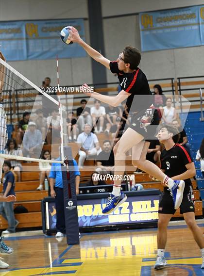 Thumbnail 1 in Village Christian @ Quartz Hill ( CIF SS Div. 6 Semi Final) photogallery.