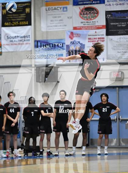 Thumbnail 3 in Village Christian @ Quartz Hill ( CIF SS Div. 6 Semi Final) photogallery.