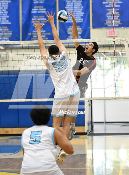 Thumbnail 3 in Village Christian @ Quartz Hill ( CIF SS Div. 6 Semi Final) photogallery.