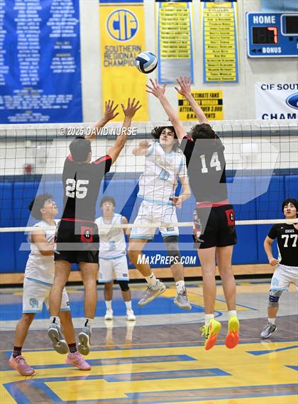 Thumbnail 3 in Village Christian @ Quartz Hill ( CIF SS Div. 6 Semi Final) photogallery.