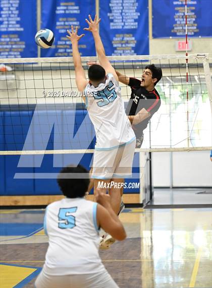 Thumbnail 1 in Village Christian @ Quartz Hill ( CIF SS Div. 6 Semi Final) photogallery.