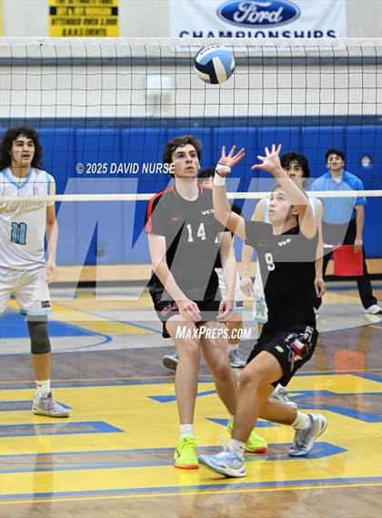 Thumbnail 2 in Village Christian @ Quartz Hill ( CIF SS Div. 6 Semi Final) photogallery.