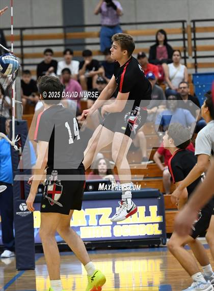 Thumbnail 1 in Village Christian @ Quartz Hill ( CIF SS Div. 6 Semi Final) photogallery.