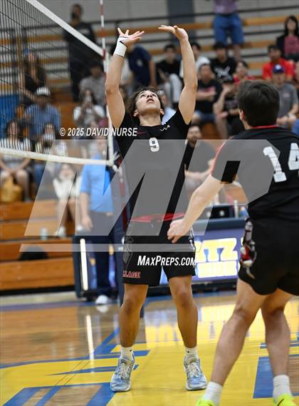Thumbnail 2 in Village Christian @ Quartz Hill ( CIF SS Div. 6 Semi Final) photogallery.