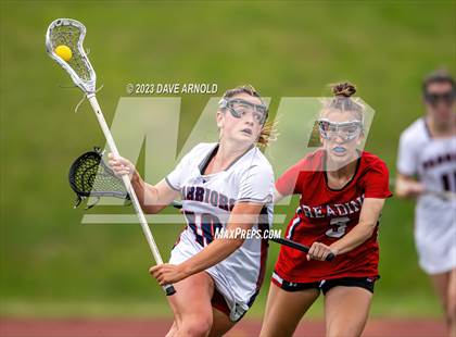 Thumbnail 3 in Reading Memorial vs. Lincoln-Sudbury (MIAA Division 1 Semifinal) photogallery.