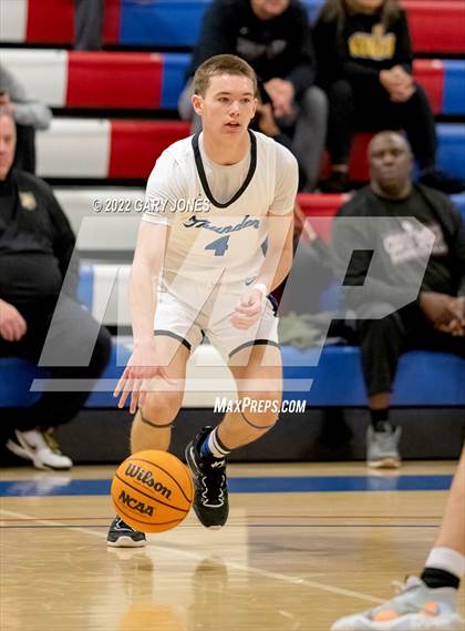 Thumbnail 3 in Clovis West vs Rocklin (NorCal Tip-Off Final) photogallery.