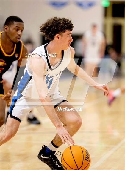 Thumbnail 1 in Clovis West vs Rocklin (NorCal Tip-Off Final) photogallery.