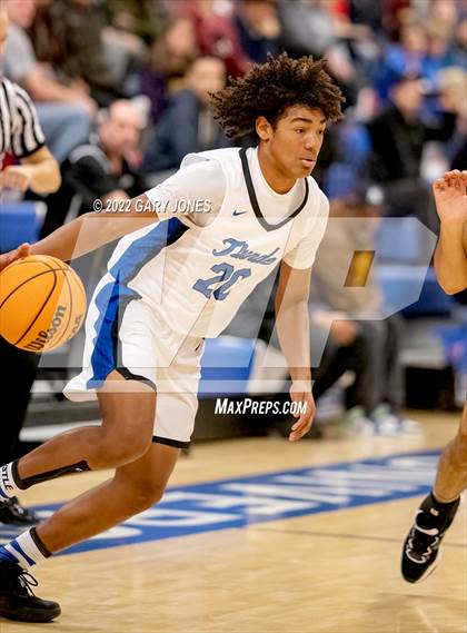 Thumbnail 1 in Clovis West vs Rocklin (NorCal Tip-Off Final) photogallery.