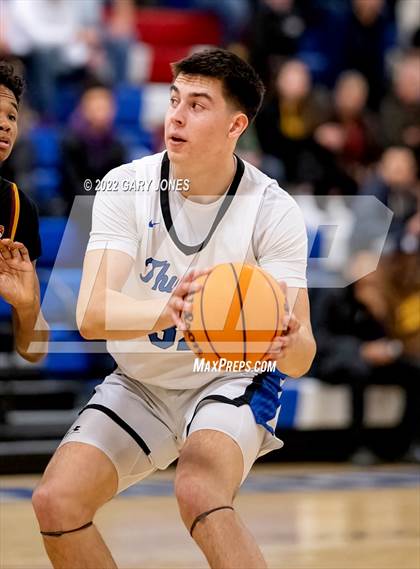 Thumbnail 2 in Clovis West vs Rocklin (NorCal Tip-Off Final) photogallery.
