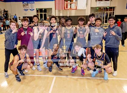 Thumbnail 1 in Clovis West vs Rocklin (NorCal Tip-Off Final) photogallery.