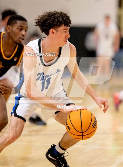 Thumbnail 3 in Clovis West vs Rocklin (NorCal Tip-Off Final) photogallery.