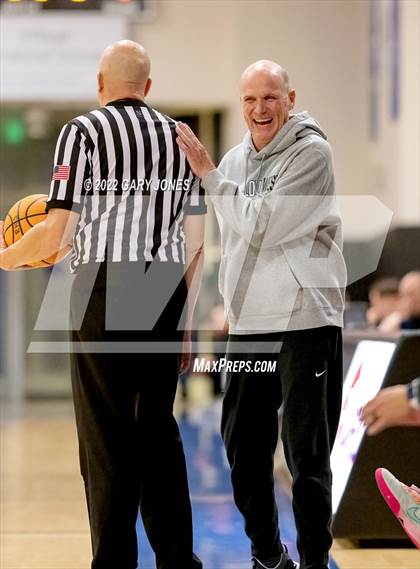 Thumbnail 2 in Clovis West vs Rocklin (NorCal Tip-Off Final) photogallery.