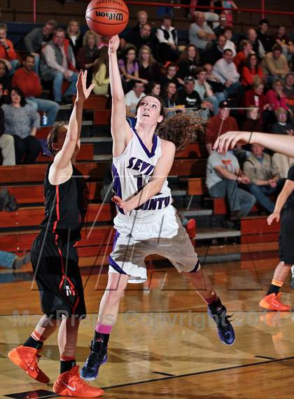 Thumbnail 2 in Sevier County vs  Morristown-Hamblen East (TSSAA D2-AAA District Quarterfinals) photogallery.