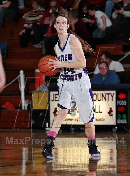 Thumbnail 2 in Sevier County vs  Morristown-Hamblen East (TSSAA D2-AAA District Quarterfinals) photogallery.