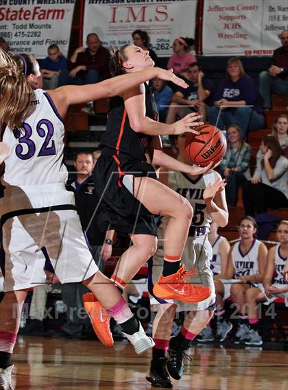 Thumbnail 3 in Sevier County vs  Morristown-Hamblen East (TSSAA D2-AAA District Quarterfinals) photogallery.