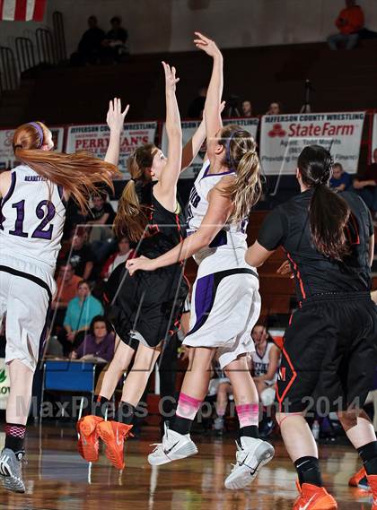 Thumbnail 2 in Sevier County vs  Morristown-Hamblen East (TSSAA D2-AAA District Quarterfinals) photogallery.
