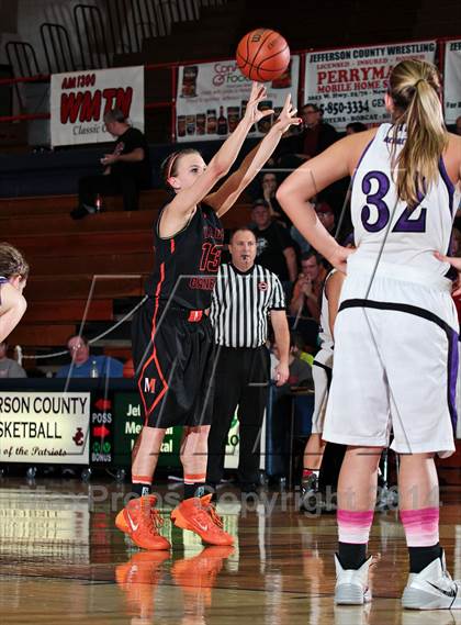 Thumbnail 2 in Sevier County vs  Morristown-Hamblen East (TSSAA D2-AAA District Quarterfinals) photogallery.