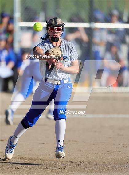 Thumbnail 1 in Bingham vs. Skyridge. (UHSAA 6A Softball Championships Bracket 2 - Round 2) photogallery.