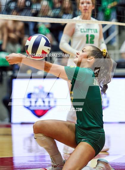 Thumbnail 3 in Clifton vs. Boyd (UIL 3A D2 Volleyball Final) photogallery.