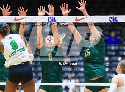 Thumbnail 2 in Clifton vs. Boyd (UIL 3A D2 Volleyball Final) photogallery.
