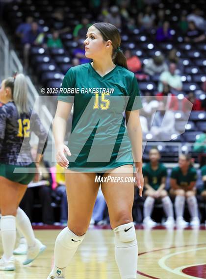 Thumbnail 3 in Clifton vs. Boyd (UIL 3A D2 Volleyball Final) photogallery.