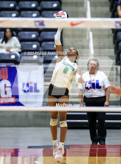 Thumbnail 2 in Clifton vs. Boyd (UIL 3A D2 Volleyball Final) photogallery.