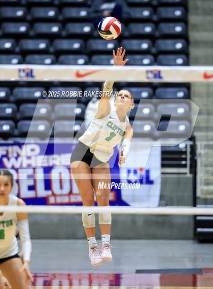 Thumbnail 1 in Clifton vs. Boyd (UIL 3A D2 Volleyball Final) photogallery.