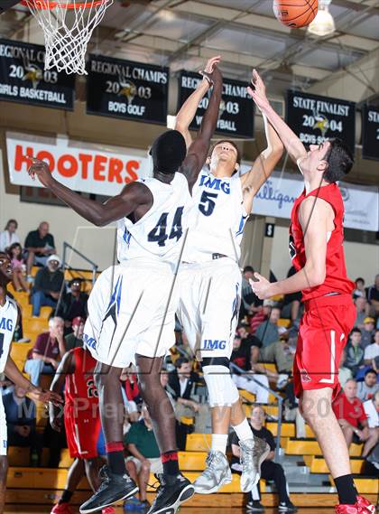 Thumbnail 3 in Sagemont vs. IMG Academy (City of Palms Classic) photogallery.