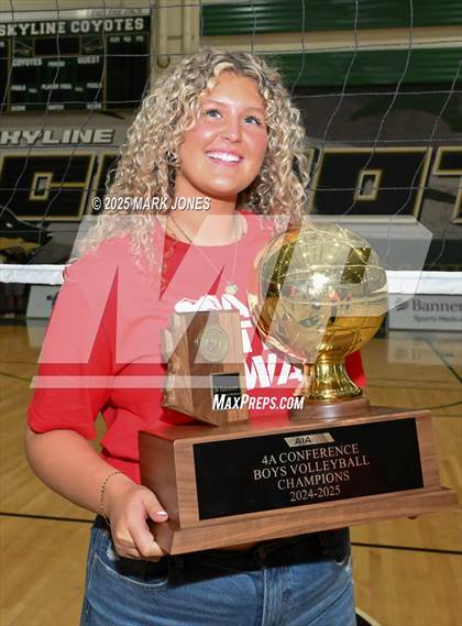 Thumbnail 1 in ALA - Queen Creek vs. Salpointe Catholic (AIA 4A Final - Awards) photogallery.