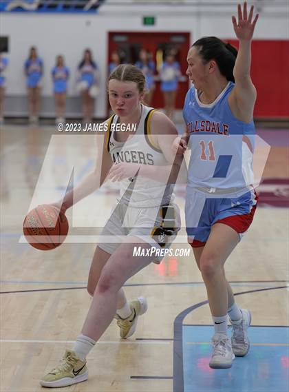 Thumbnail 1 in Hillsdale vs. Saint Francis (CIF CCS Div 2 Semifinal) photogallery.