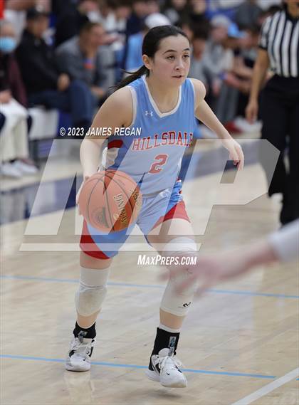 Thumbnail 2 in Hillsdale vs. Saint Francis (CIF CCS Div 2 Semifinal) photogallery.