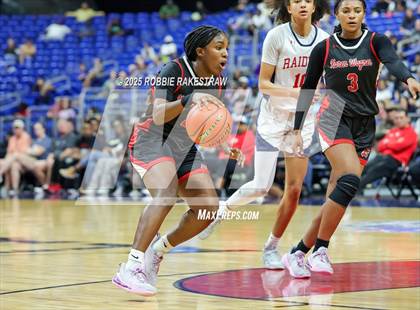 Thumbnail 2 in Wagner vs. Ryan (UIL 5A Basketball Division I Final) photogallery.