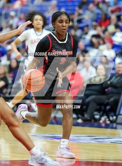 Thumbnail 2 in Wagner vs. Ryan (UIL 5A Basketball Division I Final) photogallery.