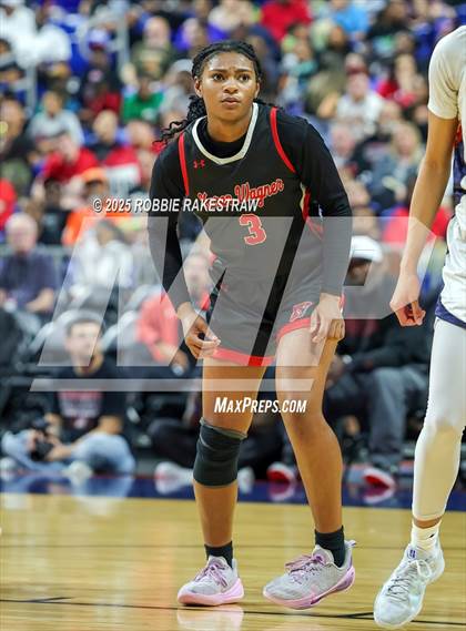 Thumbnail 2 in Wagner vs. Ryan (UIL 5A Basketball Division I Final) photogallery.