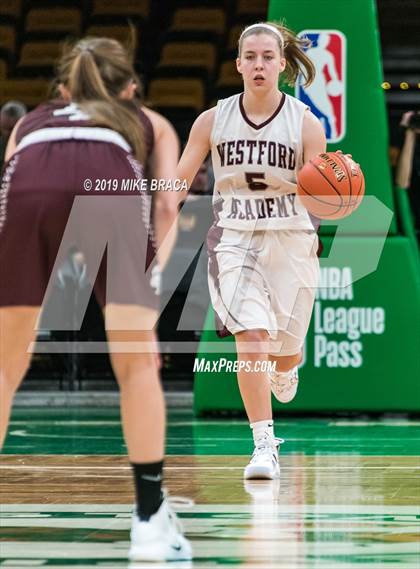 Thumbnail 2 in Groton-Dunstable vs Westford Academy (TD Garden Good Sports Invitational) photogallery.