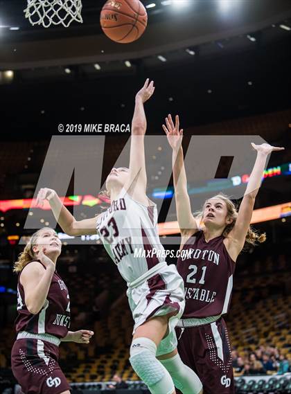 Thumbnail 2 in Groton-Dunstable vs Westford Academy (TD Garden Good Sports Invitational) photogallery.