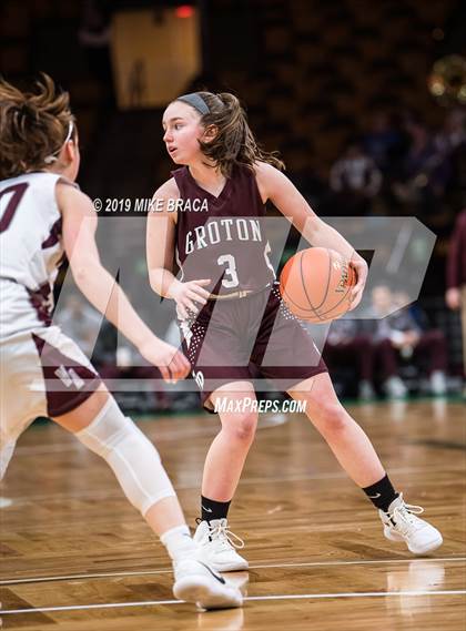 Thumbnail 1 in Groton-Dunstable vs Westford Academy (TD Garden Good Sports Invitational) photogallery.