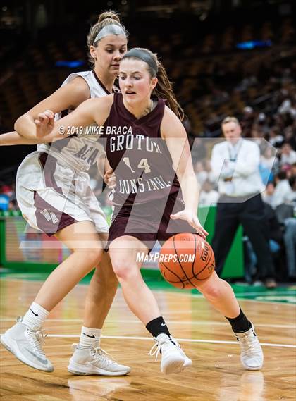 Thumbnail 1 in Groton-Dunstable vs Westford Academy (TD Garden Good Sports Invitational) photogallery.