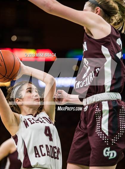 Thumbnail 1 in Groton-Dunstable vs Westford Academy (TD Garden Good Sports Invitational) photogallery.
