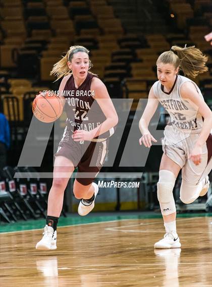 Thumbnail 3 in Groton-Dunstable vs Westford Academy (TD Garden Good Sports Invitational) photogallery.