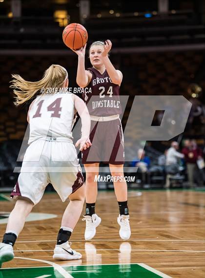 Thumbnail 3 in Groton-Dunstable vs Westford Academy (TD Garden Good Sports Invitational) photogallery.