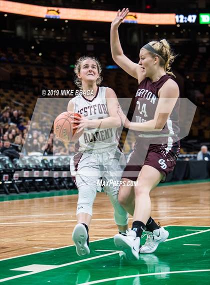 Thumbnail 2 in Groton-Dunstable vs Westford Academy (TD Garden Good Sports Invitational) photogallery.