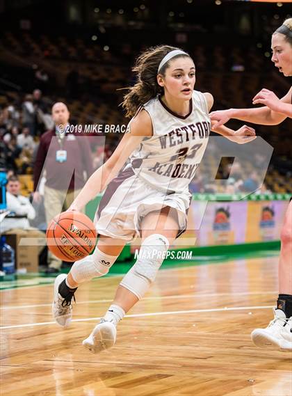 Thumbnail 1 in Groton-Dunstable vs Westford Academy (TD Garden Good Sports Invitational) photogallery.