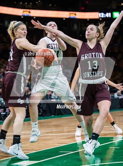 Thumbnail 3 in Groton-Dunstable vs Westford Academy (TD Garden Good Sports Invitational) photogallery.