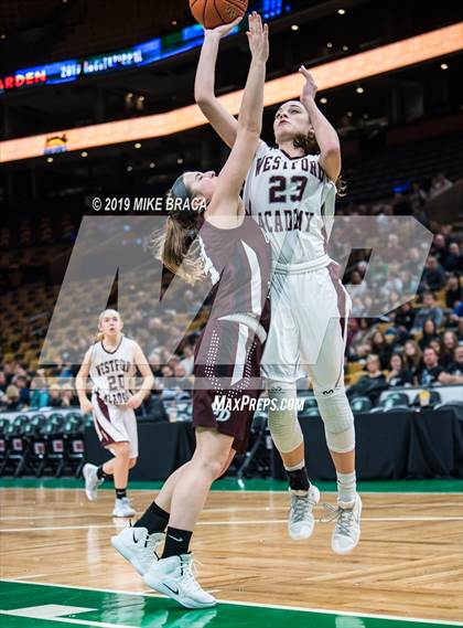 Thumbnail 2 in Groton-Dunstable vs Westford Academy (TD Garden Good Sports Invitational) photogallery.