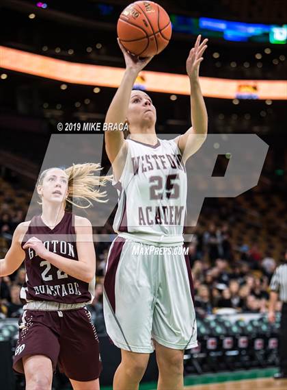 Thumbnail 1 in Groton-Dunstable vs Westford Academy (TD Garden Good Sports Invitational) photogallery.