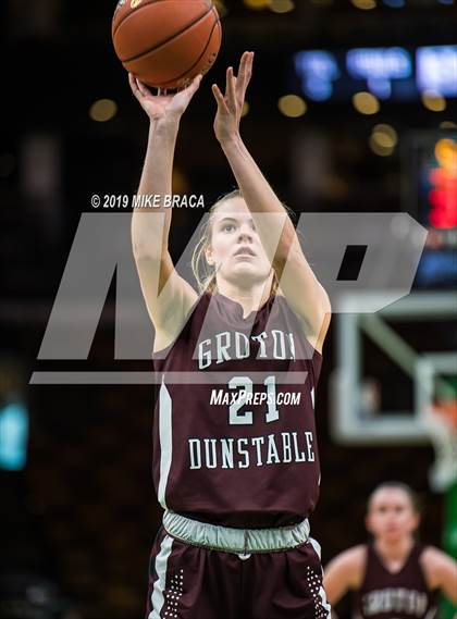 Thumbnail 1 in Groton-Dunstable vs Westford Academy (TD Garden Good Sports Invitational) photogallery.