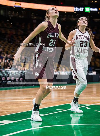 Thumbnail 1 in Groton-Dunstable vs Westford Academy (TD Garden Good Sports Invitational) photogallery.